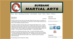 Desktop Screenshot of burbankmartialarts.net